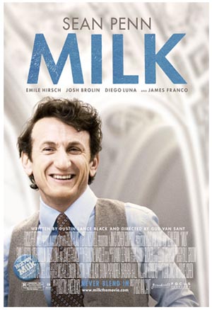 Milk di Gus Van Sant - il poster
