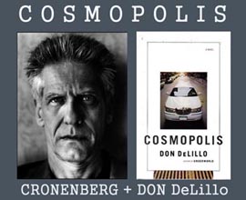 David Cronenberg gira Cosmopolis di Don DeLillo