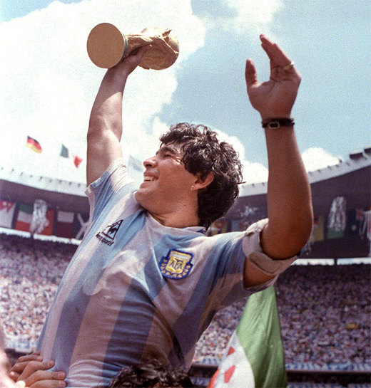 Diego Armando Maradona Campione del Mondo 1986