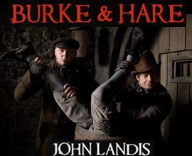 Simon Pegg & Andy Serkis in BURKE & HARE di John Landis