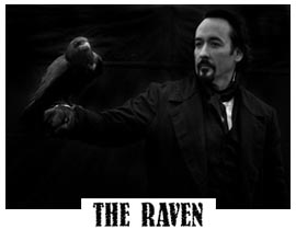 John Cusack è Edgar Allan Poe in THE RAVEN di James McTeigue