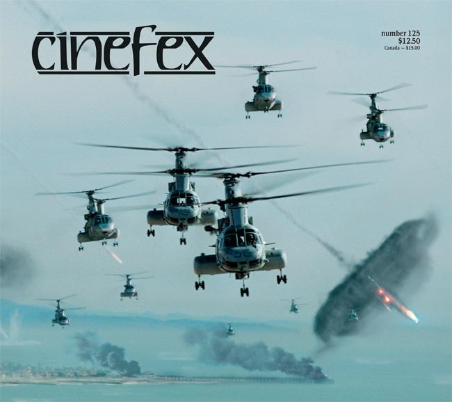 la cover di cinefex