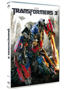 Transformers 3 DVd cover