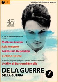 DE LA GUERRE (BERTRAND BONELLO, 2008) dvd Atlantide - cover