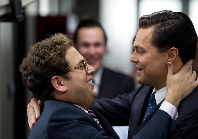 Leonardo DiCaprio e Jonah Hill in The Wolf of Wall Street